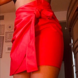 Red Cross body Shirt